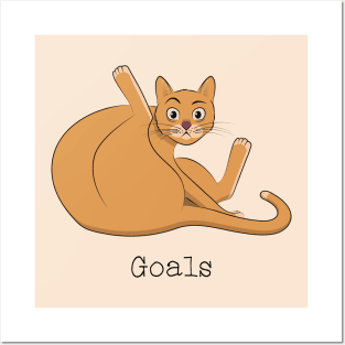 Goals Posters and Art